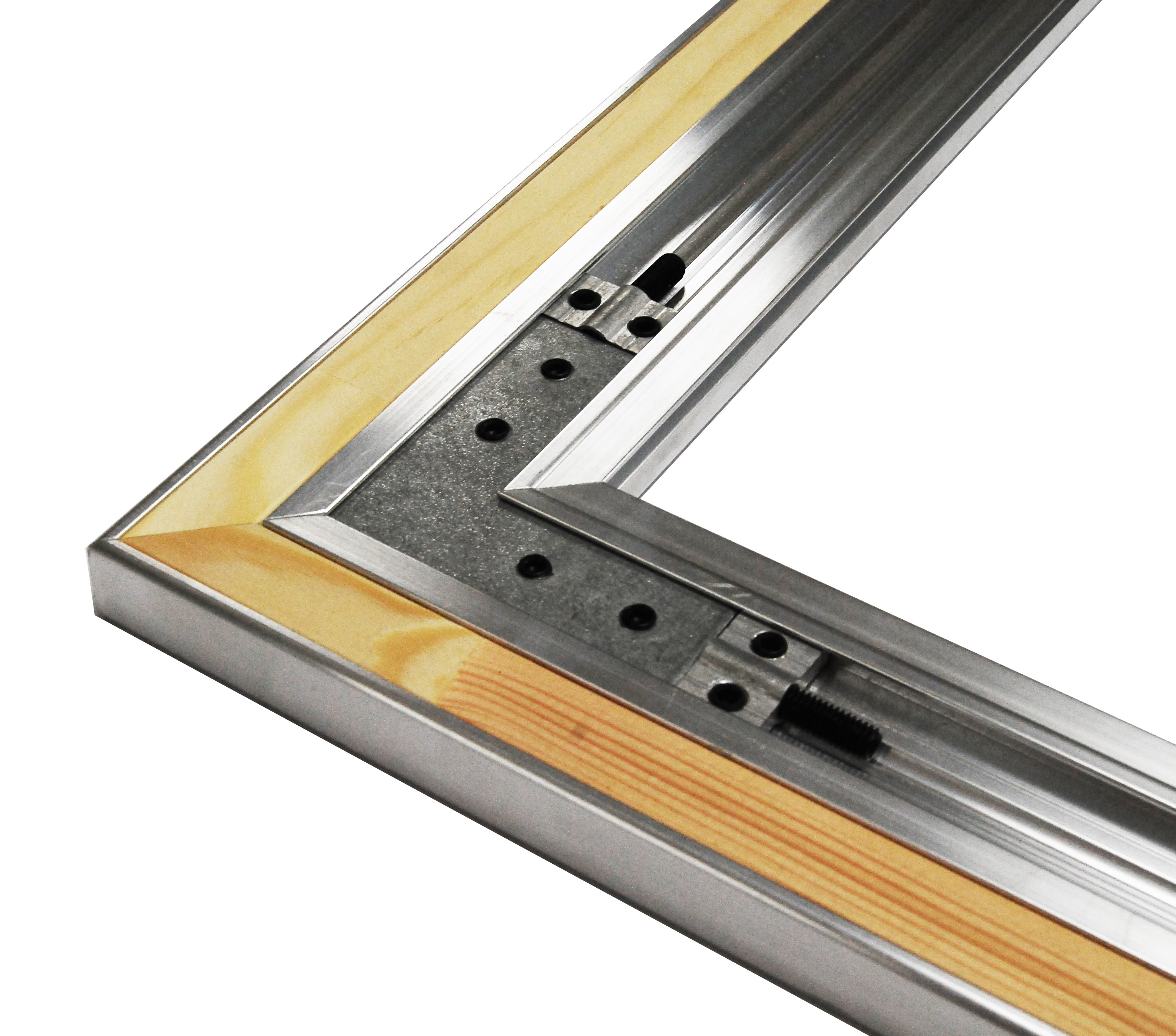 Corner Fittings Aluminium Conservation Stretcher Bars Stretcher