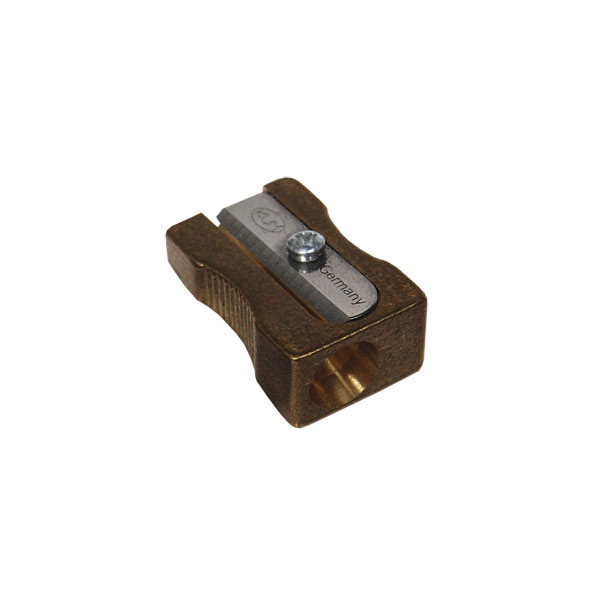 First Sharpner Logo Brass Sharpener Logos