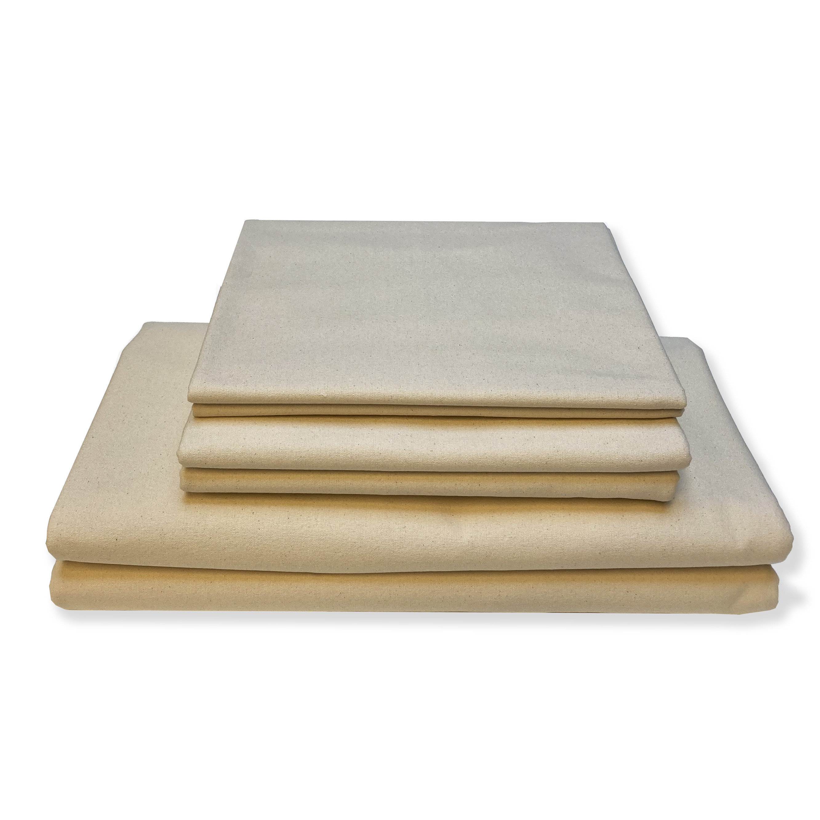 Unprimed Cotton Duck 72in Folded Blankets Unprimed Cotton Artists
