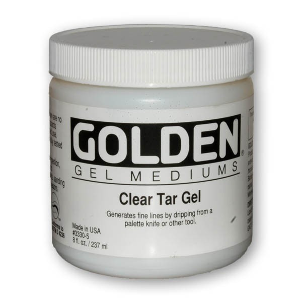 Golden Clear Tar Gel - 8 oz.