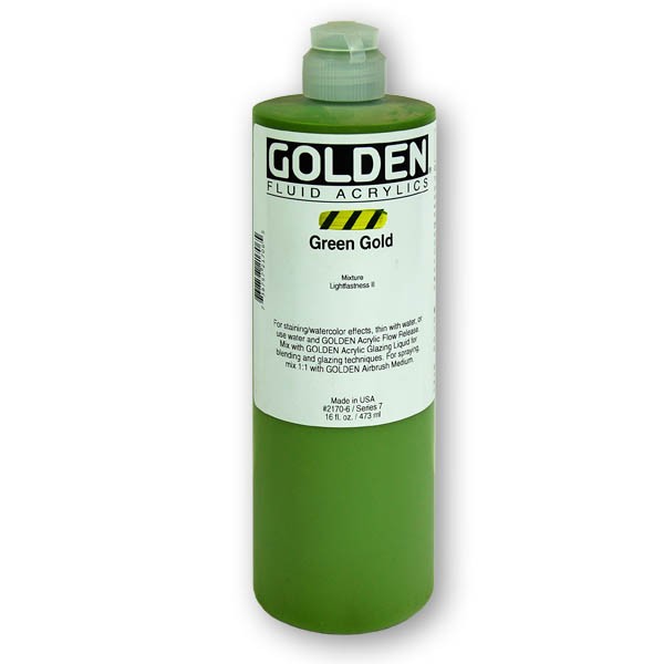 Golden Fluid Acrylic 473ml Golden Acrylics Acrylic & Oil Paints
