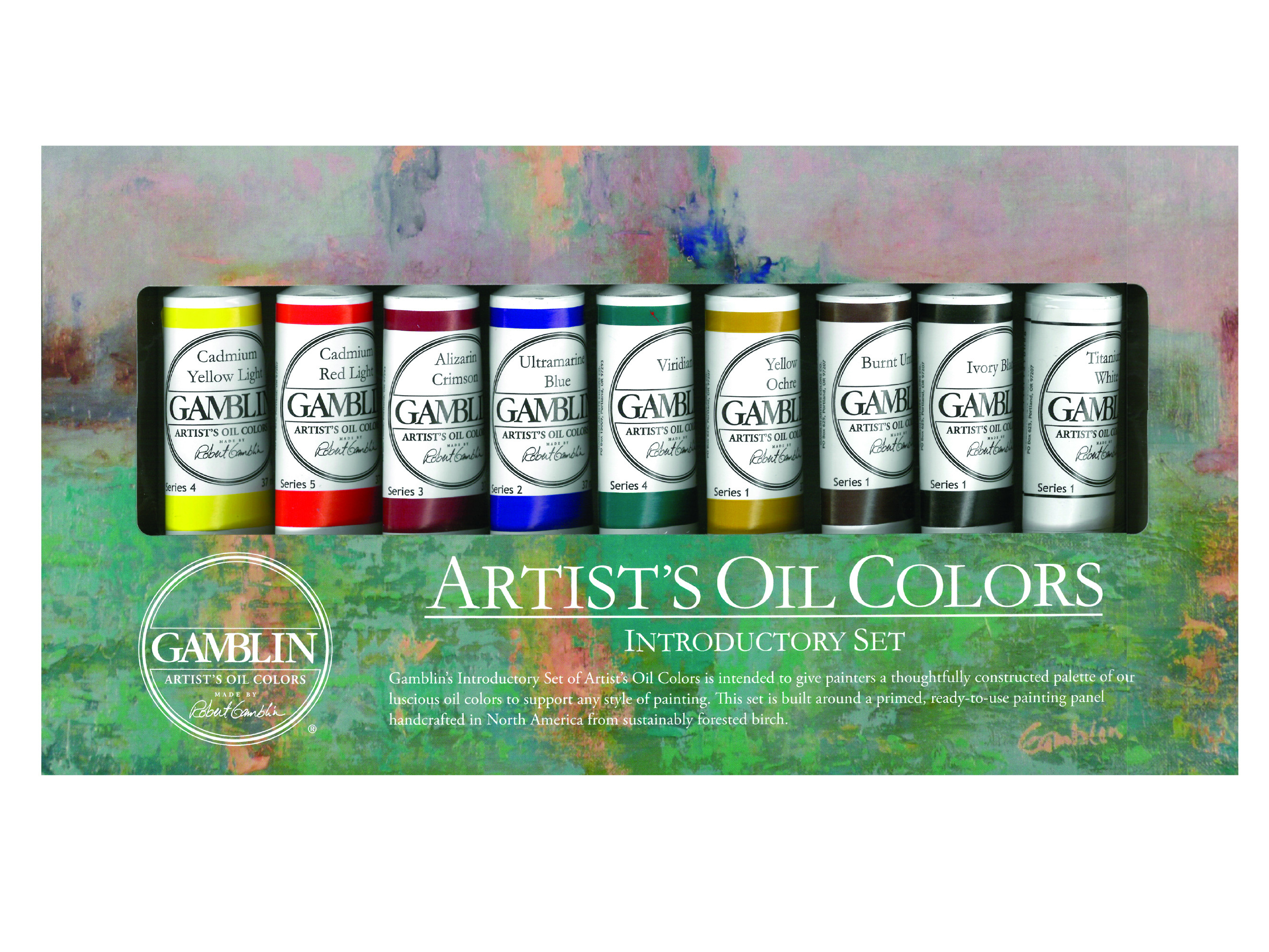 Gamblin Introductory Set Gamblin Oil Colours Acrylic & Oil Paints