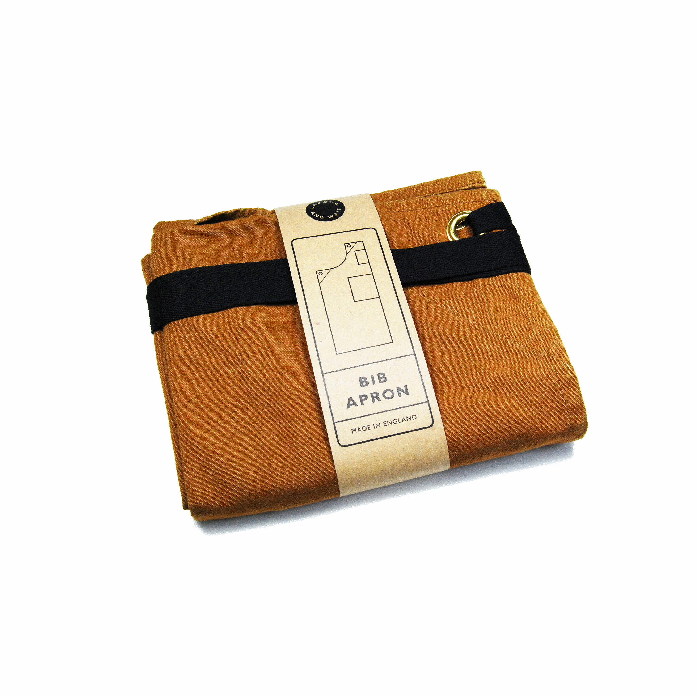 Labour & Wait Khaki Dyed Cotton Apron