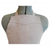 Apron Grey Linen