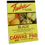 Fredrix Black Canvas Pads