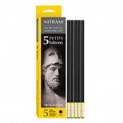 Nitram Charcoal Soft Round 6mm