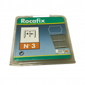 Rocafix Arrow Staples No 3 Heavy Duty 4 mm Steel 3200 Pack