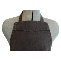 Apron Gunmetal Linen