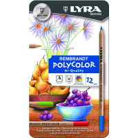 Lyra Rembrandt Polycolor Metal Box 12 