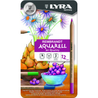 Lyra Rembrandt Aquarell Metal Box 12 