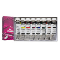 Schmincke PRIMAcryl Professional Acrylic Cardboard Set 8 x 35ml 730350